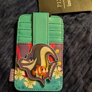 Loungefly Disney Pixar Finding Nemo Gil & Nemo Cardholder NWT